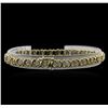 Image 2 : 0.50ctw Diamond Bracelet - 14KT Yellow Gold