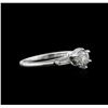 Image 2 : 0.71ctw Diamond Ring - 14KT White Gold