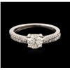 Image 1 : 14-18KT White Gold 1.08ctw Diamond Wedding Ring Set