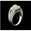 Image 3 : 1.49ctw Diamond Ring - 18KT White Gold
