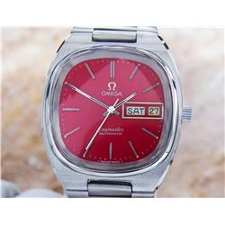 Omega Seamaster Day Date Stainless Steel Automatic Watch