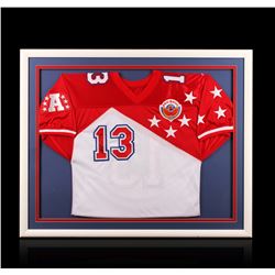 Dan Marino Framed Autographed All-star Jersey