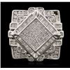 Image 1 : 14KT White Gold 2.77ctw Diamond Ring