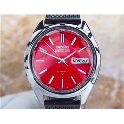 Seiko Actus Day Date Stainless Steel Automatic Watch