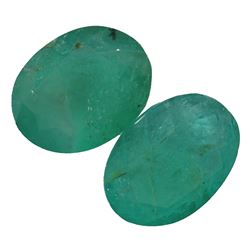 4.73ctw Oval Mixed Emerald Parcel