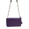 Image 2 : Prada Purple Saffiano Leather Shoulder Bag