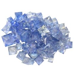 16.48ctw Square Mixed Tanzanite Parcel