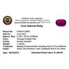 Image 2 : 11.83ctw Oval Ruby Parcel