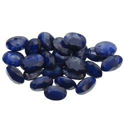 13.58ctw Oval Mixed Blue Sapphire Parcel