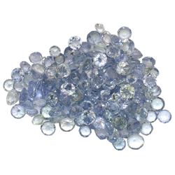 10.23ctw Round Mixed Tanzanite Parcel