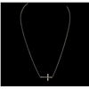 Image 1 : 14KT Yellow Gold Cross Pendant Necklace