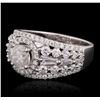 Image 2 : 18KT White Gold 2.23ctw Diamond Ring