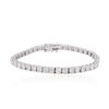 Image 1 : 18KT White Gold 9.92ctw Diamond Tennis Bracelet