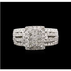 1.70ctw Diamond Ring - 14KT White Gold