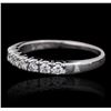 Image 2 : 14KT White Gold 0.25ctw Diamond Ring