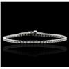Image 1 : 14KT White Gold 2.37ctw Diamond Bracelet