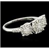 Image 2 : 14KT White Gold 0.85ctw Diamond Ring