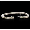 Image 3 : 14KT White Gold 6.83ctw Diamond Tennis Bracelet