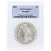 Image 1 : 1921 PCGS MS63 Morgan Silver Dollar
