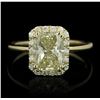 Image 1 : 14KT Yellow Gold 2.41ctw Diamond Unity Ring