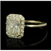 Image 2 : 14KT Yellow Gold 2.41ctw Diamond Unity Ring