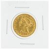 Image 1 : 1880 $5 AU Liberty Head Half Eagle Gold Coin