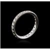 Image 2 : 14KT White Gold 0.94ctw Diamond Ring