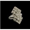 Image 2 : 1.47ctw Diamond Ring - 14KT White Gold