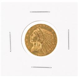 1909-D $5 Au Indian Head Half Eagle Gold Coin