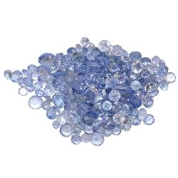 12.07ctw Round Mixed Tanzanite Parcel
