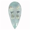 Image 1 : 4.91ctw Pear Aquamarine Parcel
