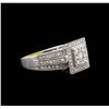 Image 2 : 0.78ctw Diamond Ring - 14KT White Gold