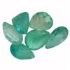 Image 1 : 3.6ctw Pear Mixed Emerald Parcel