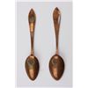 Image 2 : Vintage Solid Copper Souvenir Spoons