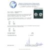 Image 3 : 14KT White Gold 1.97ctw Diamond Earrings