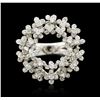 Image 1 : 14KT White Gold 1.32ctw Diamond Ring