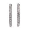 Image 1 : 14KT White Gold 4.18ctw Diamond Earrings