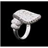 Image 3 : 3.25ctw Diamond Ring - 18KT White Gold