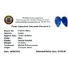 Image 2 : 12.74ctw Cabochon Tanzanite Parcel