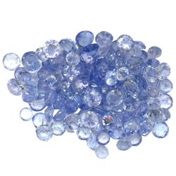 12.66ctw Round Mixed Tanzanite Parcel