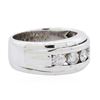 Image 2 : 14KT White Gold 1.26ctw Diamond Ring