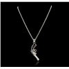 Image 2 : Sterling Silver Pendant With Chain