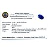 Image 2 : 31.84ctw. One Oval Cabochon Cut Tanzanite