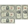 Image 3 : 1963 $5 Red Seal Bill Lot of 10