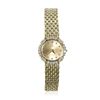 Image 1 : Cyma Vintage 14KT Yellow Gold Diamond Ladies Watch