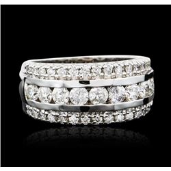 14KT White Gold 1.26ctw Diamond Ring