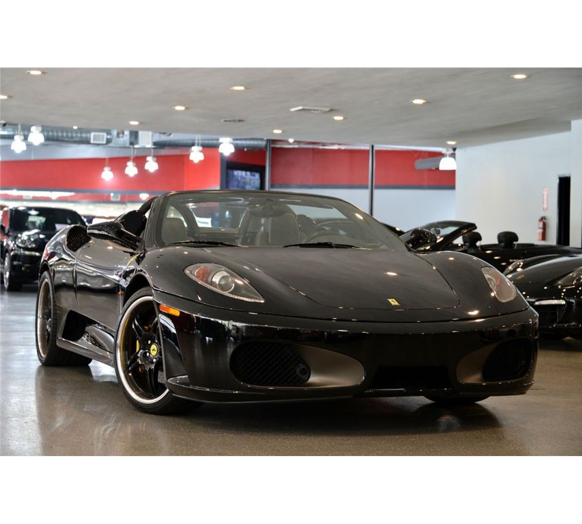 2006 Black Ferrari F430 Spider F1 Convertible