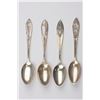 Image 1 : Vintage Lot of 4 Sterling Silver Souvenir Spoons