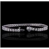 Image 3 : 14KT White Gold 7.52ctw Diamond Bracelet