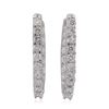 Image 1 : 14KT White Gold 1.62ctw Diamond Earrings